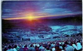 Aerial View Postcard Easter Sunrise Service Red Rocks Amphitheatre Denver 1958 - £11.64 GBP