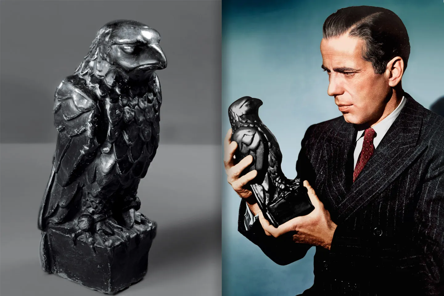 The Real Maltese Falcon ™ Statue Prop Original 1963 Source with COA BOGART SPADE - £127.07 GBP