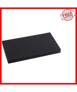 23&quot; L x 12.25&quot; W HMF Aquarium Filter Sponge for Superior Filtration - Black - $35.63