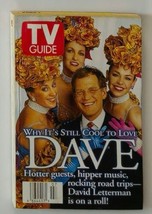 TV Guide Magazine February 15 1997 David Letterman No Label New York Metro - £7.43 GBP