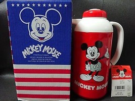 Mikey Minnie Mouse Thermos Tabletop Zojirushi Tea Pot Made In Japan - £81.22 GBP
