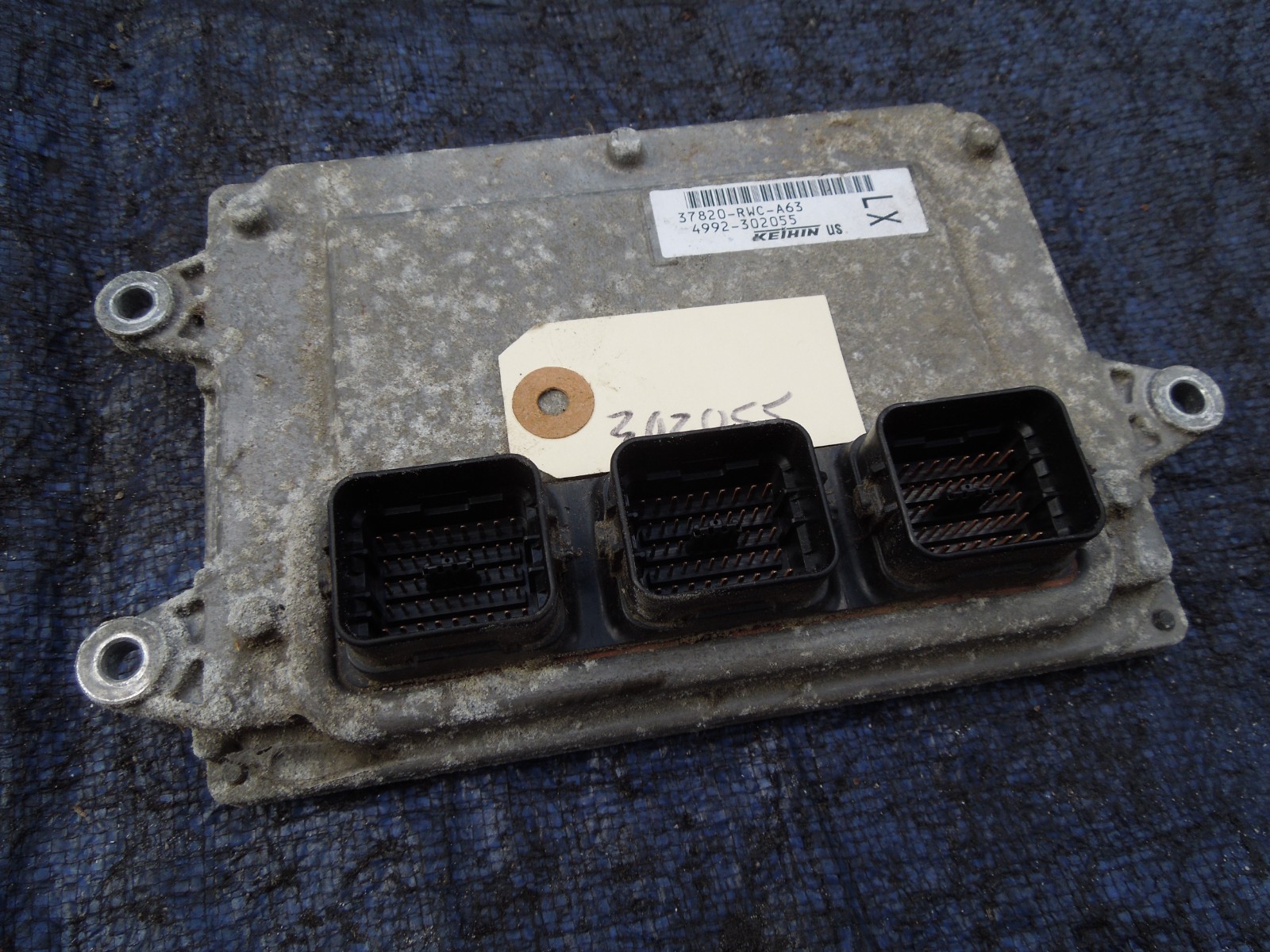2010 Acura RDX 2.3 turbo engine computer ECU ECM 37820-RWC-A63 OEM 302055 Item image 3