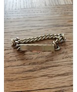 Vintage Chunky Gold Tone ID Bracelet &quot;Cheryl&quot; Women&#39;s ID Bracelet 5&#39;&#39; Sp... - $14.96 CAD