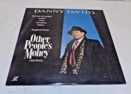 Other People&#39;s Money with Danny DeVito LaserDisc LD Widescreen Movie Ext... - $12.72
