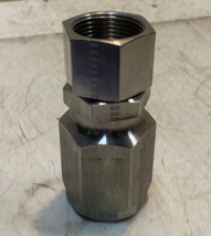 Female Tube Pipe Swivel Fitting SSP 316 | UZM | WLZ | 4" Tall 31mm ID 44... - $23.99