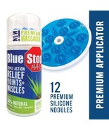 Blue Stop Max Massage Applicator 3.4 oz Triple Action Relief for Joints ... - $12.95