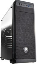 Cougar MX330-G MX330 Mid Tower Case with Full Tempered Glass Window and ... - $59.99