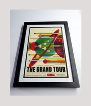 The Grand Tour NASAl Travel Poster Custom Framed - £51.51 GBP