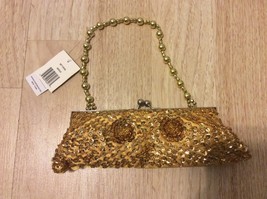 Vintage Clutch Gold Sasha Handbags Inc. New York - $21.97 CAD