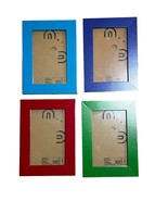 IKEA NYTTJA Colorful Picture Frame Set 4x6 Inch Red Blue Green Purple New - $39.49 CAD
