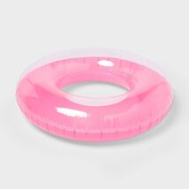 Sun Squad 31" Inflatable Swimming Tube Pink Pool Float for Kids - €8,36 EUR Sun Squad 31" Inflatable Swimming Tube Pink Pool Float for Kids - €8,36 EUR