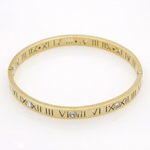 C design high quality 6mm zircon roman numerals bracelets bangles women fashion jewelry thumb200
