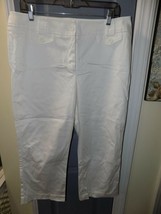 New York &amp; Company Stretch Capri Pants Size 14 Women&#39;s EUC - £16.00 GBP