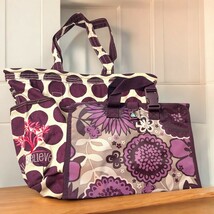 Thirty-One Retro Metro Bag &quot;Just Believe&quot; &amp; Timeless Beauty Bag Bundle - $29.99