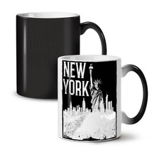 New York City Statue NEW Colour Changing Tea Coffee Mug 11 oz | Wellcoda - £19.40 GBP