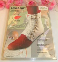 Swede&#39;O Inc Ankle Lok Lace Up Ankle Brace Size Small Ridgid Support Elas... - $34.99