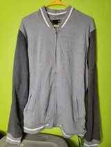 Mens Varsity Sweater Sweatshirt Performance Coldgear Under Armour Gray L... - $26.85