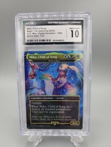 MTG Miku, Child of Song Child of Alara Foil Secret Lair Miku 1599 CGC 10 GM - £80.86 GBP