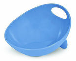 NEW WetNoz Studio Scoop Pet Dog Feeding Tilted Bowl 5 cups sky blue plastic - £8.62 GBP