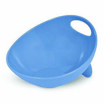 NEW WetNoz Studio Scoop Pet Dog Feeding Tilted Bowl 5 cups sky blue plastic - £8.65 GBP
