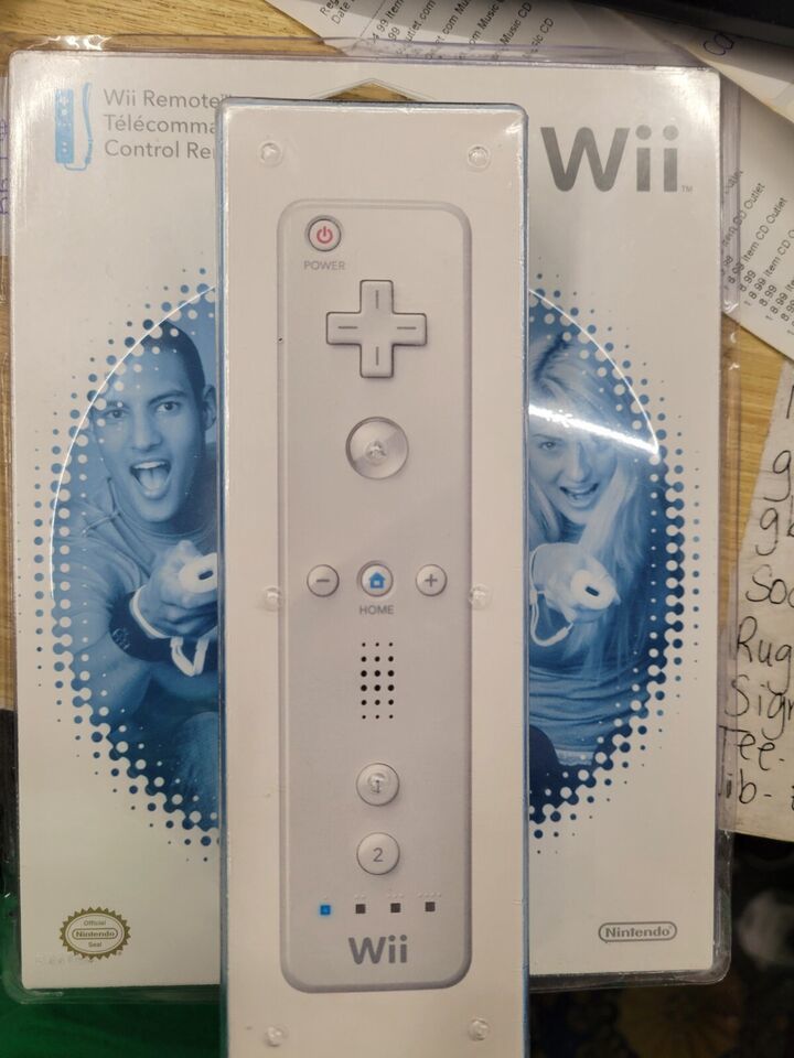 *NEW* Nintendo Wii Remote Wiimote 64604A RVLA CJW USZ Sealed - £37.64 GBP