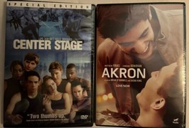 Akron / Center Stage (DVD) 2 Pack! LGBTQ Young Adult Romance - £22.03 GBP