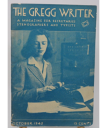 The Gregg Writer Magazine for Secretaries Stenographers &amp; Typists WWII O... - $9.87