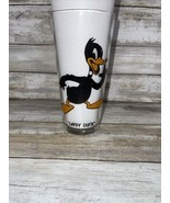 Vintage Daffy Duck Pepsi 1973 Looney Tunes  Collector Series Glass Warne... - $9.49