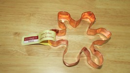 large Snowflake copper cookie cutter winter Christmas Celebrate It NEW 4.75&quot; - £3.15 GBP