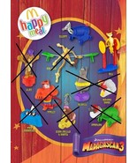 2012 Mcdonald Madagascar 3 Lot Of 2 - $211.77 MXN