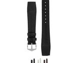 Hirsch Rainbow Leather Watch Strap - Bonded Leather Band - White - M - 1... - £36.41 GBP