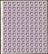 1294, $1 Eugene O&#39;Neill Complete Fresh Sheet of 100 Stamps - Stuart Katz - £139.86 GBP