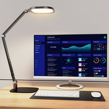 Led Desk Lamp For Home Office, Desk Light For Video Calls, 3 Color Temperature - $65.95