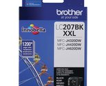 Brother Printer LC207BK Super High Yield Ink Cartridge, Black - £34.48 GBP