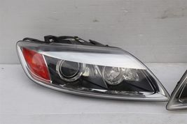 2007-09 Audi Q7 Xenon HID AFS Adaptive Headlight Head Light Set L&R POLISHED image 4