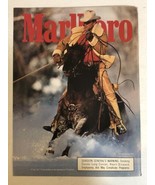 1992 Marlboro Reds Cigarettes Vintage Print Ad Cowboy Advertisement  PA3 - $7.91