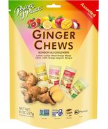 Prince of Peace Ginger Chews Assorted Flavors Gluten Free, 8 Oz (Pack of 6) - $34.64