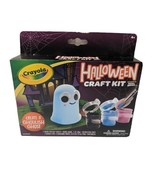 CRAYOLA HALLOWEEN CRAFT KIT CREATE A GHOST MODEL MAGIC-PAINTS- INSTRUCTION - $6.99