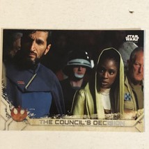 Rogue One Trading Card Star Wars #42 The Council’s Decision - £1.57 GBP