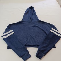 Rue21 RN#70829 Women&#39;s Blue Cotton Blend Sweatshirt Hoodie Size Medium - $9.00
