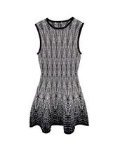 RONNY KOBO Womens Dress Printed Elegant Stylish Mini Black Size S - £59.76 GBP