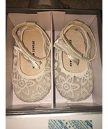 My First Weitzman White Lace 9-12 Month Size 4 Baby Shoes - £31.36 GBP