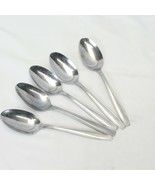 Oneidacraft Bristol Oval Soup Spoons 6-7/8" Stainless  Lot of 5 - $28.41