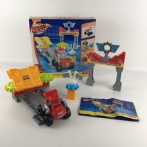 Mega Bloks Blaze And The Monster Machines Axle City Garage Playset Building Toy - $39.55