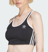adidas Originals Adicolor 3S Bra Top Women&#39;s Lifestyle Casual Top AsiaFi... - $50.06