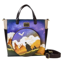 Officially Licensed Loungefly Harry Potter and Hedwig Convertible Tote Bag - $80.99