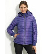 The North Face Totally Down Hooded Jacket SZ S/P Purple - $129.89