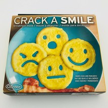 Crack a Smile Silicone Face Emotions Mold For Eggs Pancakes by Fred - £9.50 GBP