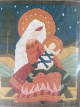 Bernat Crewel Quick Stitch Holiday Themes Blessed Child Mary Baby New Se... - $29.70