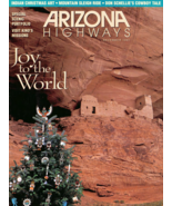 1997 DECEMBER Arizona Highways Father Kino Mission Indian Xmas Art  Holy... - $27.56
